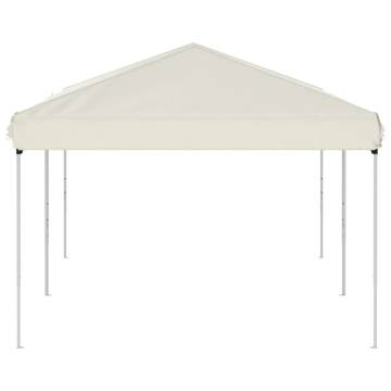 Folding Party Tent Cream 3x6 m for Outdoor Events | Hipomarket