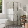  Shower Cabin ESG 90x70x180 cm Colour silver and white Size 90 x 70 x 180 cm Model frosted 