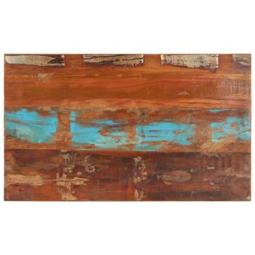 Rectangular Table Top 60x100 cm - Solid Reclaimed Wood