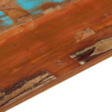 Rectangular Table Top 60x100 cm - Solid Reclaimed Wood