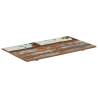 Rectangular Table Top 60x100 cm - Solid Reclaimed Wood