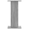 Speaker Stands 2 pcs Grey Sonoma - Elevate Your Sound Experience