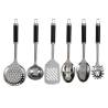 7 Piece Kitchen Tools Set With Rack - Stainless Steel | HipoMarket