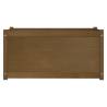 Garden Planter Honey Brown 100x50x50 cm - Durable Pinewood