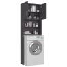 Washing Machine Cabinet Grey - Stylish Storage Solution