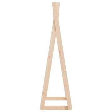 Stylish Solid Wood Pine Clothes Rack - 100x45x150 cm