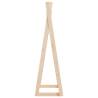 Stylish Solid Wood Pine Clothes Rack - 100x45x150 cm