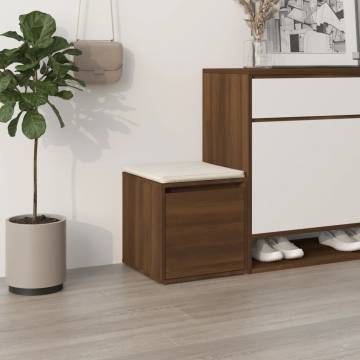 Stylish Brown Oak Box Drawer - 40.5x40x40 cm | HipoMarket