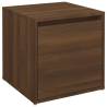 Stylish Brown Oak Box Drawer - 40.5x40x40 cm | HipoMarket