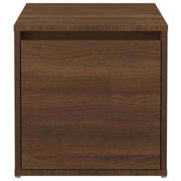 Stylish Brown Oak Box Drawer - 40.5x40x40 cm | HipoMarket