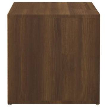 Stylish Brown Oak Box Drawer - 40.5x40x40 cm | HipoMarket