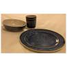 Redcliffs 12 Piece Camping Tableware Set - Melamine Blue