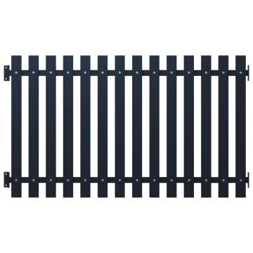 Fence Panel Anthracite 170.5x100 cm | Durable Steel Barrier