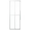 Shower Cabin Frosted ESG 80x80x180 cm - Stylish & Space-Saving