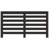 Stylish Black Radiator Cover - 149x20x82 cm Engineered Wood