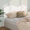  Bed Headboard White 186x4x110 cm Solid Wood Pine Colour white Size 186 x 110 cm Quantity in Package 1 