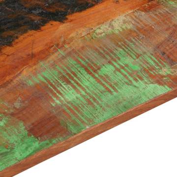 Rectangular Solid Reclaimed Wood Table Top 60x90 cm