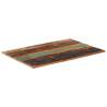 Rectangular Solid Reclaimed Wood Table Top 60x90 cm