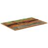 Rectangular Solid Reclaimed Wood Table Top 60x90 cm