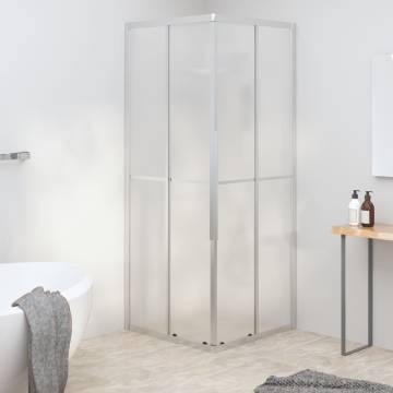 Shower Cabin Frosted ESG 70x70x180 cm | Hipomarket