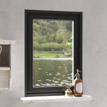 Magnetic Insect Screen for Windows | Anthracite 80x120 cm