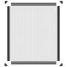 Magnetic Insect Screen for Windows - Anthracite 100x120 cm