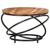  Coffee Table 60x60x40 cm Solid Acacia Wood Size 60 x 40 cm Quantity in Package 1 Material solid acacia wood 