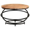 Solid Acacia Wood Coffee Table - 60x60x40 cm | HipoMarket