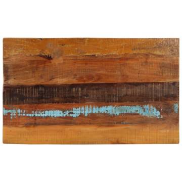 Rectangular Table Top 60x100 cm - Solid Reclaimed Wood