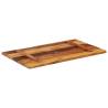 Rectangular Table Top 60x100 cm - Solid Reclaimed Wood