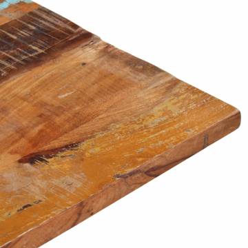 Rectangular Table Top 60x100 cm - Solid Reclaimed Wood