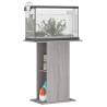 Aquarium Stand Grey Sonoma - Engineered Wood 60.5x36 cm