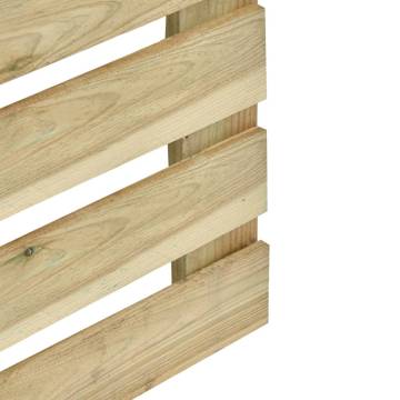 Garden Fence Panel - Impregnated Pinewood 180x180 cm