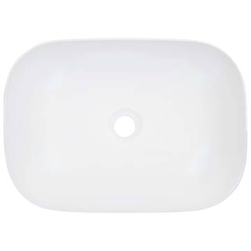 Ceramic Wash Basin 45.5x32 cm - Chic Bathroom Addition