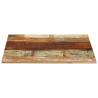 Rectangular Solid Reclaimed Wood Table Top 70x80 cm | HipoMarket