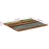 Rectangular Solid Reclaimed Wood Table Top 70x80 cm | HipoMarket