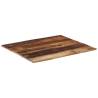 Rectangular Solid Reclaimed Wood Table Top 70x80 cm | HipoMarket