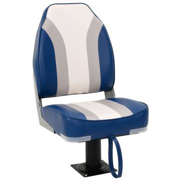 Boat Seat with Pedestal - 360° Rotatable & Comfortable