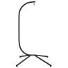 Hanging Egg Chair Stand - Stylish Black Steel Frame