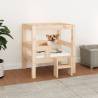  Dog Bed 55.5x53.5x60 cm Solid Wood Pine Colour natural Size 55.5 x 53.5 x 60 cm 