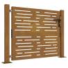 Garden Gate 105x105 cm - Corten Steel Square Design