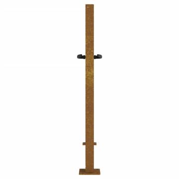 Garden Gate 105x105 cm - Corten Steel Square Design