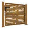 Garden Gate 105x105 cm - Corten Steel Square Design