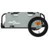 Bike Trailer - Grey Oxford Fabric & Iron | HipoMarket