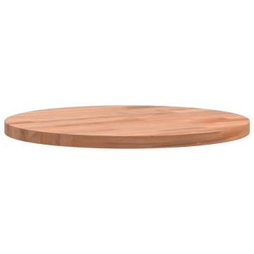 Round Solid Wood Beech Table Top Ø30 cm | Hipomarket UK