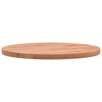 Round Solid Wood Beech Table Top Ø30 cm | Hipomarket UK