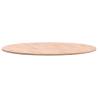 Round Solid Wood Beech Table Top Ø90x1.5 cm - Hipomarket