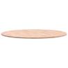 Round Solid Wood Beech Table Top Ø90x1.5 cm - Hipomarket