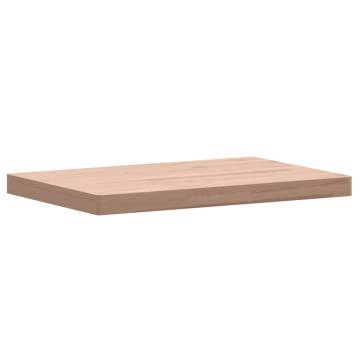 Rectangular Solid Beech Wood Table Top 60x40 - Hipo Market