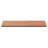 Rectangular Solid Wood Beech Table Top - 60x40 cm